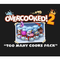 Overcooked! 2 + Too Many Cooks Pack DLC Bundle EU Steam CD Key