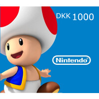 Nintendo eShop Prepaid Card 1000 DKK DK Key