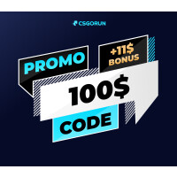 CSGORUN - $100 Gift Card + $11 Bonus