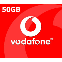 Vodafone PIN Bundles 50GB Data Gift Card UK
