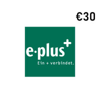 E-Plus €30 Gift Card DE