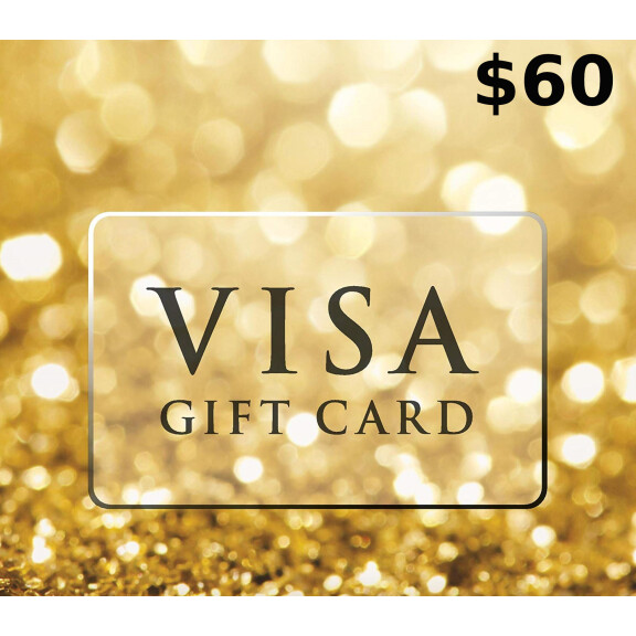Visa Gift Card $60 US