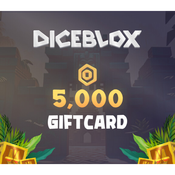 Diceblox 5.000 Balance Gift Card
