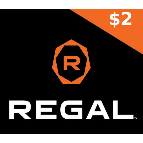 Regal Cinemas $2 Gift Card US