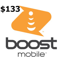 Boost Mobile $133 Mobile Top-up US