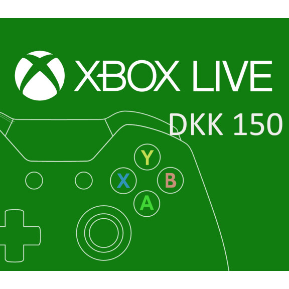 XBOX Live 150 DKK Prepaid Card DK