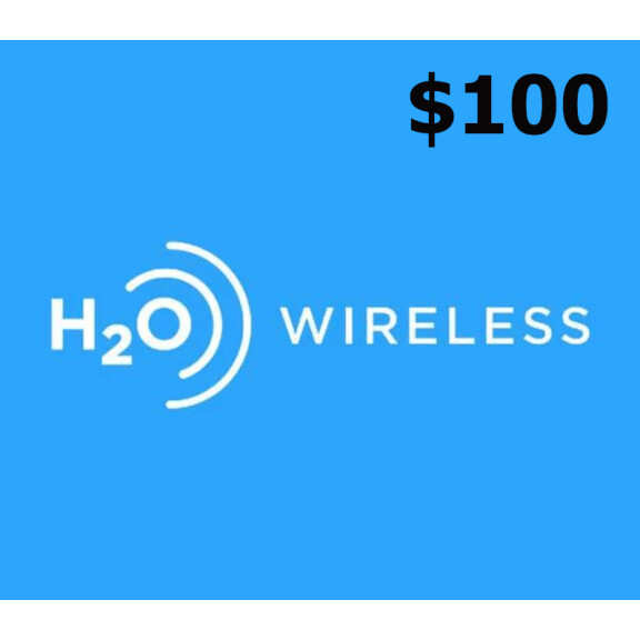 H2O $100 Mobile Top-up US