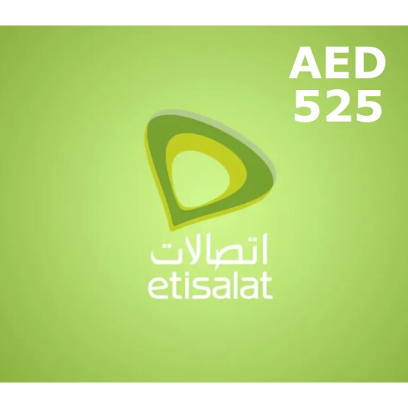 Etisalat Prepaid 525 AED Gift Card AE