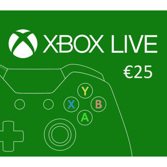 XBOX Live €25 Prepaid Card NL