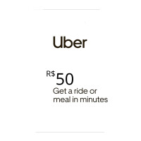 Uber R$50 BR Gift Card