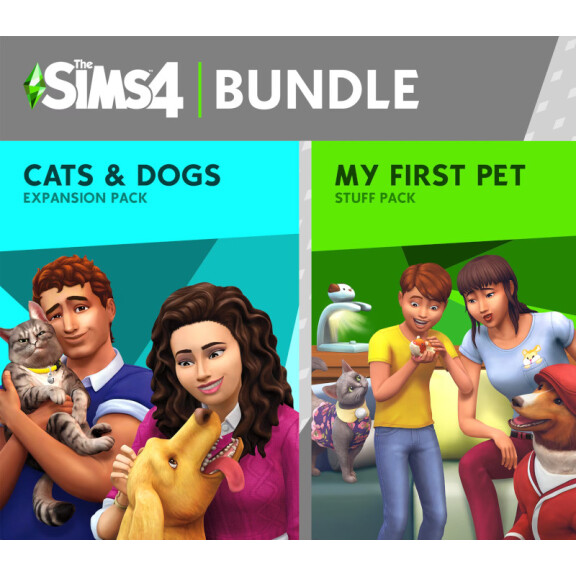 The Sims 4 - Cats & Dogs + My First Pet Stuff DLC EU Xbox One CD Key
