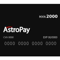 Astropay Card MX$2000 MX