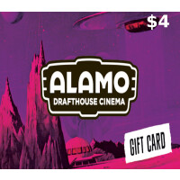 Alamo Drafthouse Cinema $4 Gift Card US