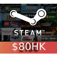 Steam Wallet Card HK$80 Global Activation Code