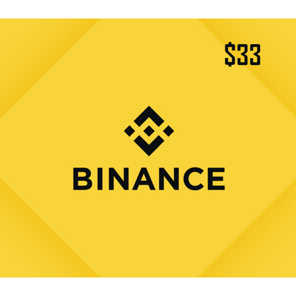 Binance Gift Card (USDT) $33