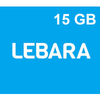 Lebara 15GB Data Mobile Top-up ES
