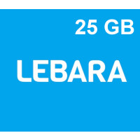 Lebara 25GB Data Mobile Top-up ES