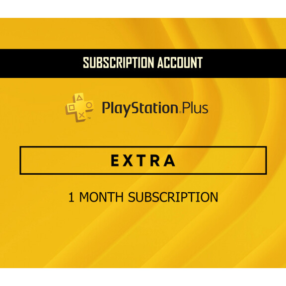 PlayStation Plus Extra 1 Month Subscription ACCOUNT