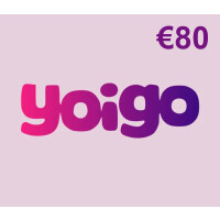 Yoigo €80 Mobile Top-up ES