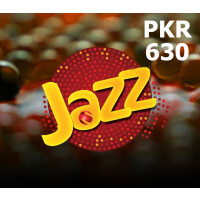 Jazz 630 PKR Mobile Top-up PK