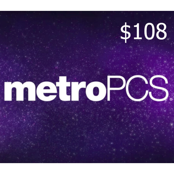 MetroPCS Retail $108 Mobile Top-up US