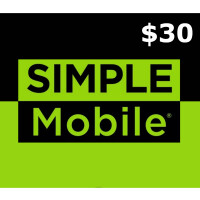 SimpleMobile $30 Gift Card US