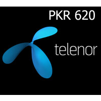 Telenor 620 PKR Mobile Top-up PK