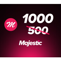 Majestic RP - 1 000 MC HALF-PRICE CIS Promo Code