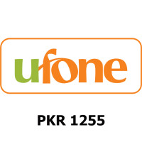 Ufone 1255 PKR Mobile Top-up PK