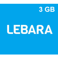 Lebara 3GB Data Gift Card NL