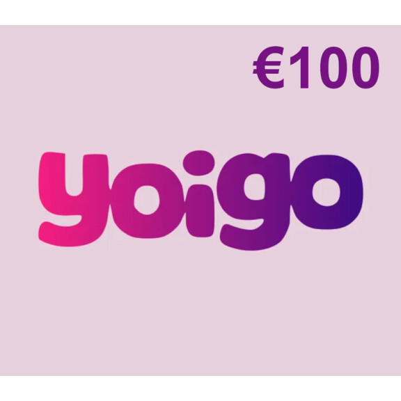 Yoigo €100 Mobile Top-up ES