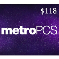 MetroPCS Retail $118 Mobile Top-up US