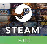 Steam Gift Card ₴300 UAH Global Activation Code
