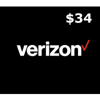 Verizon $34 Mobile Top-up US