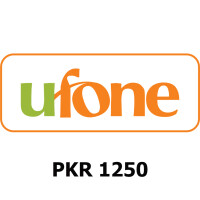 Ufone 1250 PKR Mobile Top-up PK