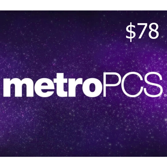 MetroPCS Retail $78 Mobile Top-up US