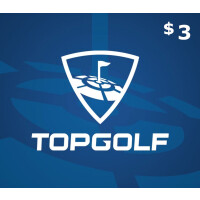 Topgolf $3 Gift Card US