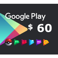Google Play $60 US Gift Card