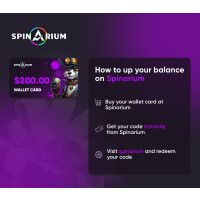 Spinarium.com $200 Wallet Card Code