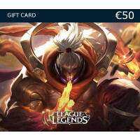League of Legends €50 Prepaid RP Card EUW & EUNE