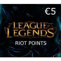 League of Legends €5 Prepaid RP Card EUW