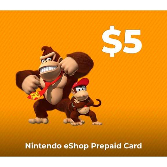 Nintendo eShop Prepaid Card $5 CA Key