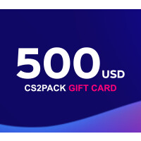 CS2Pack $500 Gift Card