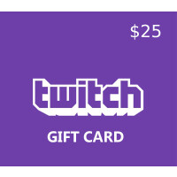 Twitch $25 Gift Card
