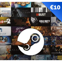 Steam Wallet Card €10 Global Activation Code