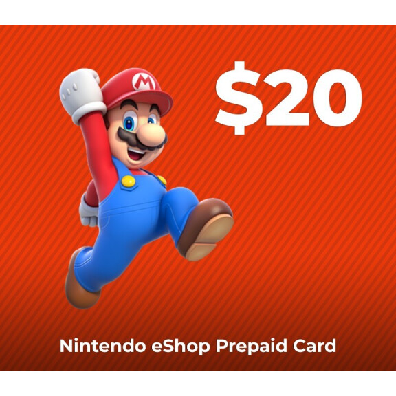 Nintendo eShop Prepaid Card $20 CA Key