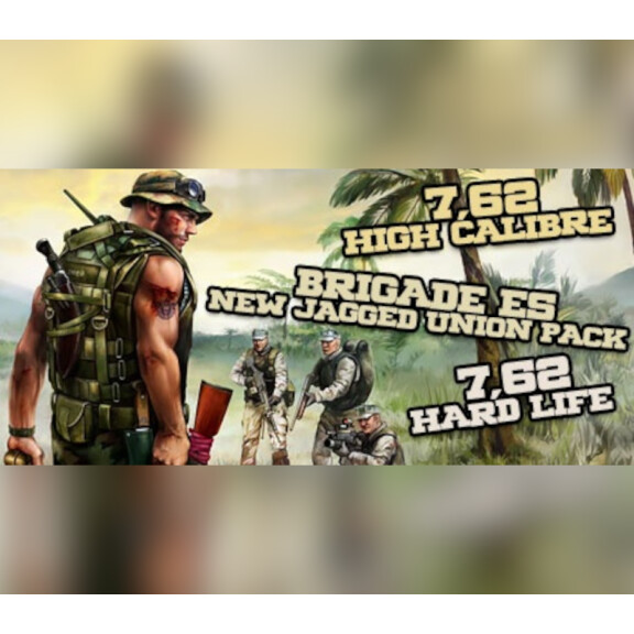 7,62 High Calibre + 7,62 Hard Life + Brigade E5: New Jagged Union Pack Steam CD Key