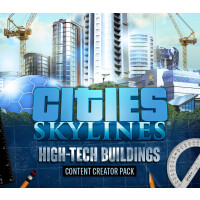 Cities: Skylines - Content Creator Pack: High-Tech Buildings DLC EMEA Steam CD Key