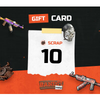 bandit.camp 10 Scrap Gift Card