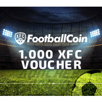 FootballCoin 1000 XFC Voucher